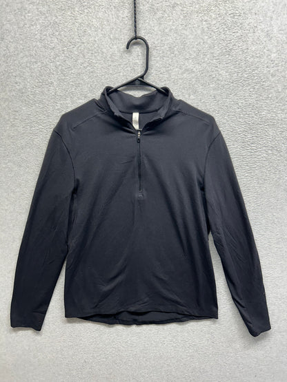 Lululemon Surge Warm 1/2 Zip Size Small Black
