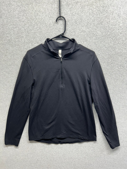 Lululemon Surge Warm 1/2 Zip Size Small Black
