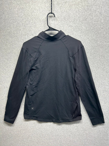 Lululemon Surge Warm 1/2 Zip Size Small Black