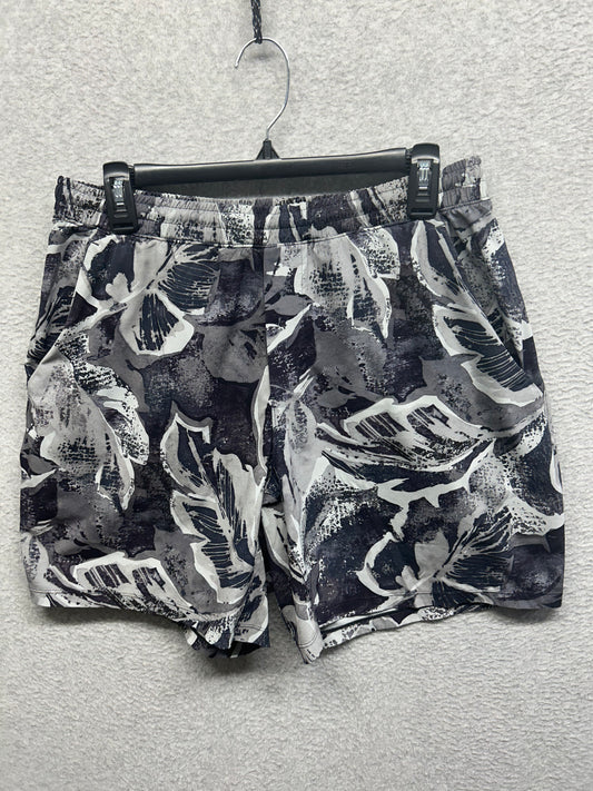 Lululemon Pace Breaker Lined Short 7" Size Large Hyper Flow Black Multi