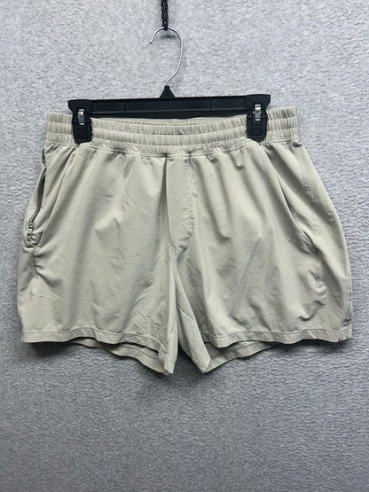 Lululemon Pace Breaker Linerless Short 5" Size Large (Square) Light Ivory