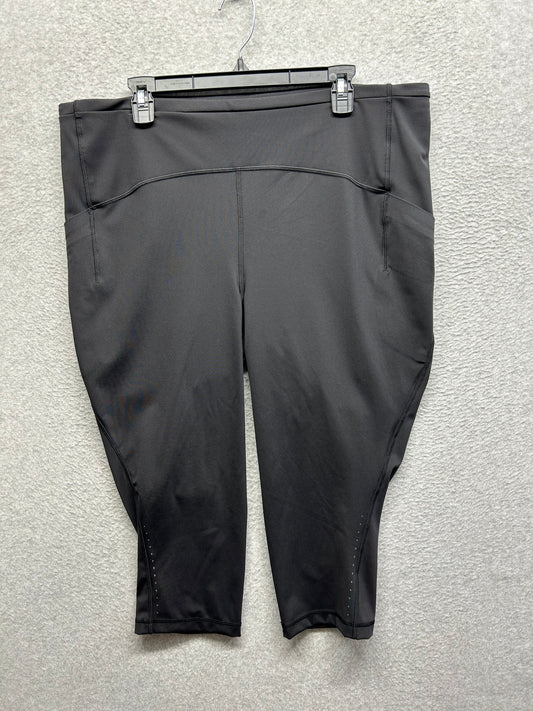 Lululemon Swift Speed High-Rise Crop 21" Size 20 Black