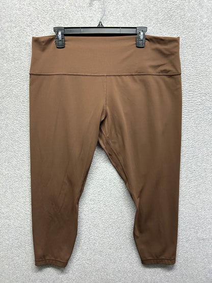 Lululemon Align High-Rise Pant 25" Size 20 Roasted Brown