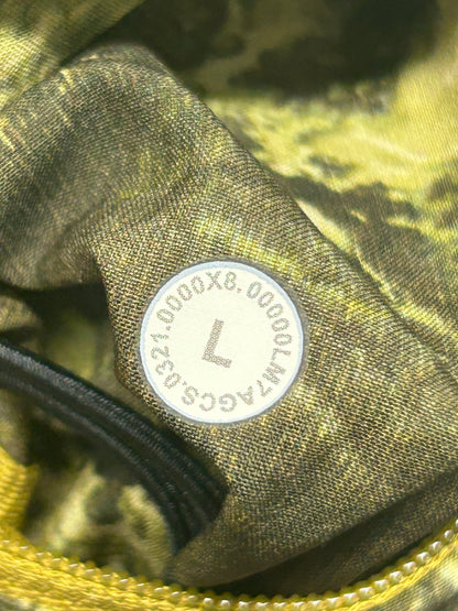 Lululemon T.H.E. Linerless Short 9" Size Large High Dive Auric Gold Multi