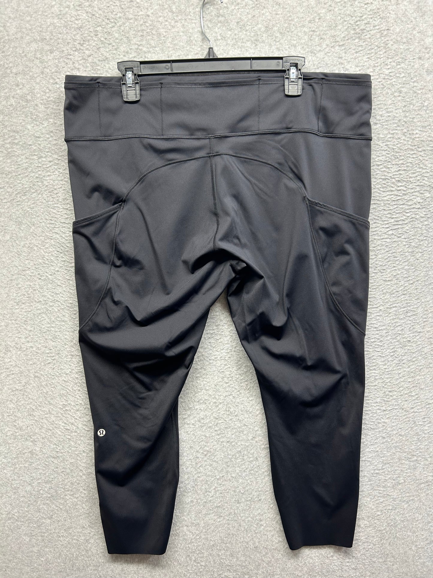 Lululemon Fast & Free 7/8 Tight II Nulux 23" Size 20 Black