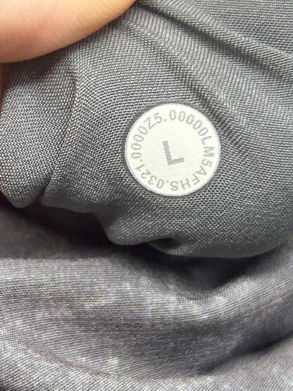Lululemon License To Train Pant 29" Size Large Gravel Dust Asphalt Grey Multi