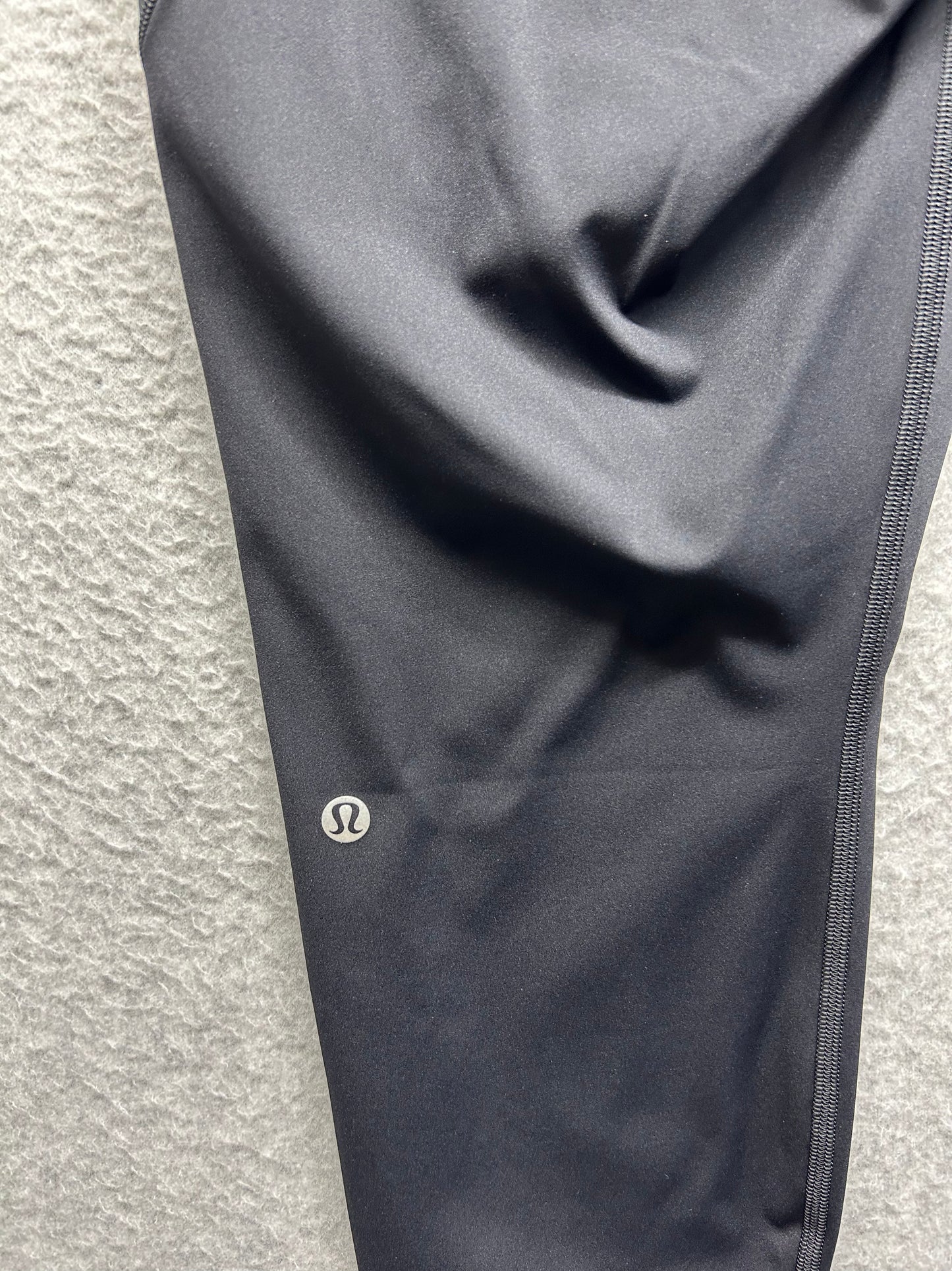 Lululemon Fast & Free 7/8 Tight II Nulux 23" Size 18 Black