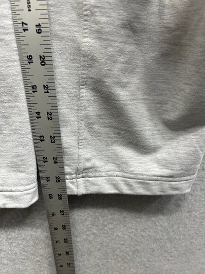 Lululemon City Sweat Pant SHORT 26" Size Large Heathered Ultra Light Grey