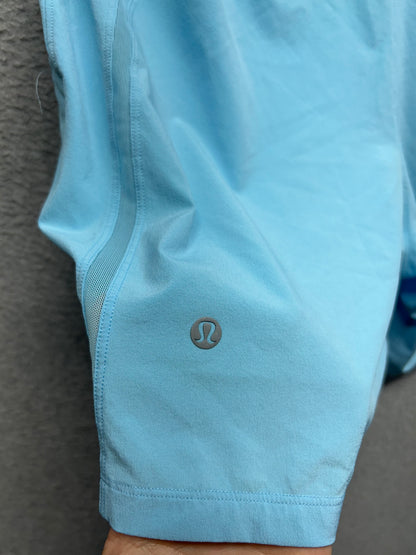 Lululemon Pace Breaker Lined Short 7" Size Medium Blue