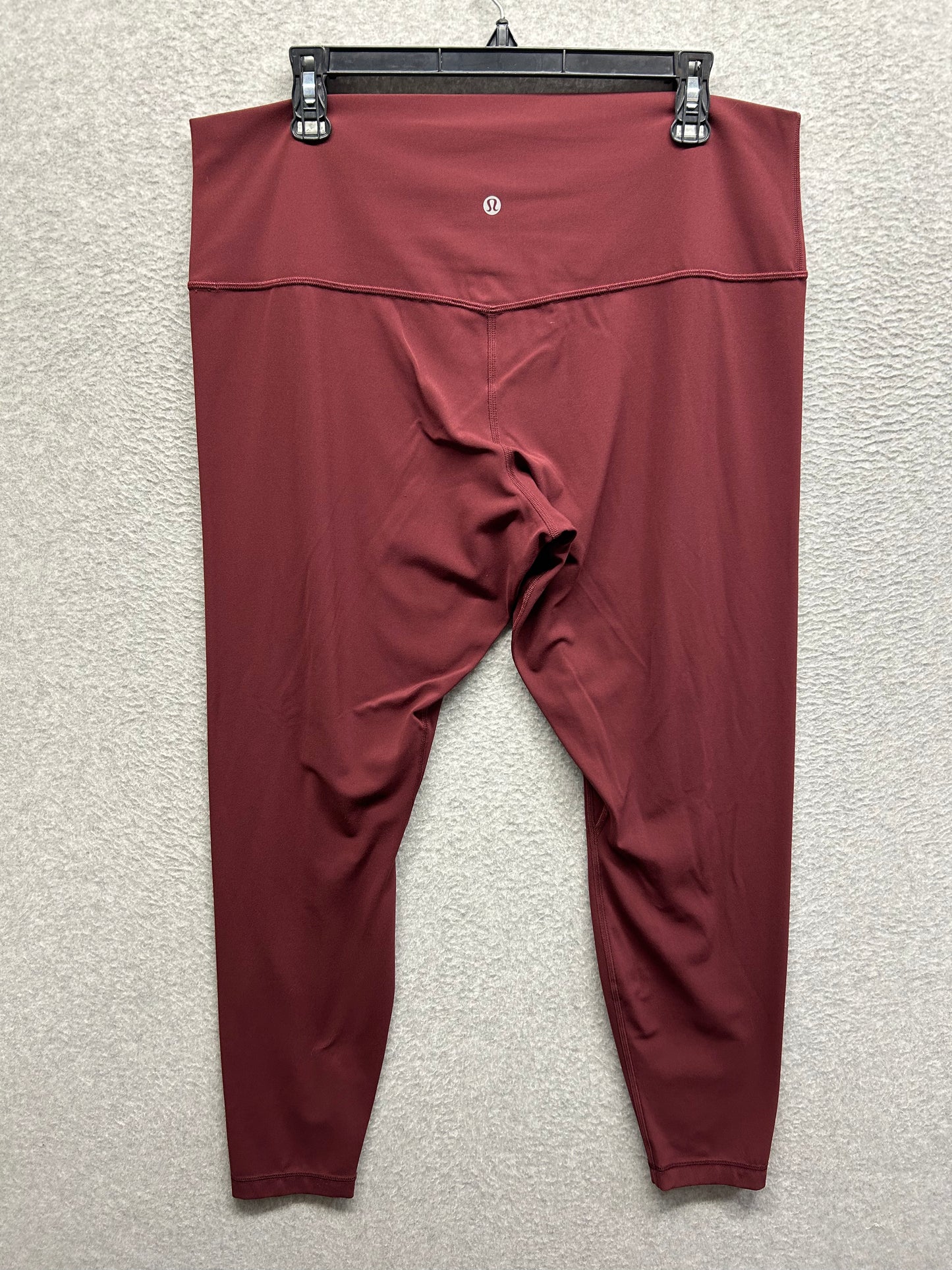 Lululemon Align High-Rise Pant 28" Size 18 Mulled Wine