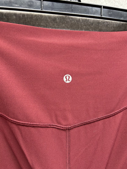 Lululemon Align High-Rise Pant 28" Size 18 Mulled Wine