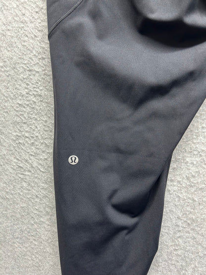 Lululemon Fast & Free 7/8 Tight II Nulux 23" Size 20 Black