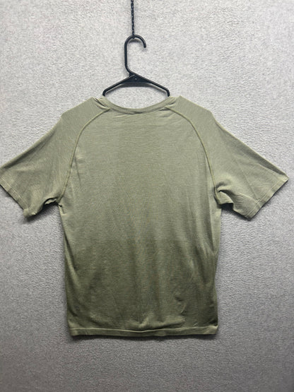 Lululemon Metal Vent Tech Short Sleeve 2.0 Size Large Wave Fade Rosemary Green