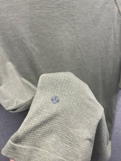 Lululemon Metal Vent Tech Short Sleeve 2.0 Size Large Wave Fade Rosemary Green