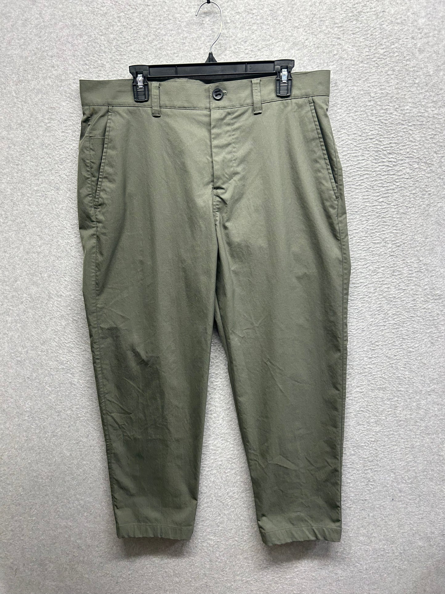 Lululemon ABC Classic-Fit 5 Pocket Pant Warpstreme Size 34x27 Willow Leaf