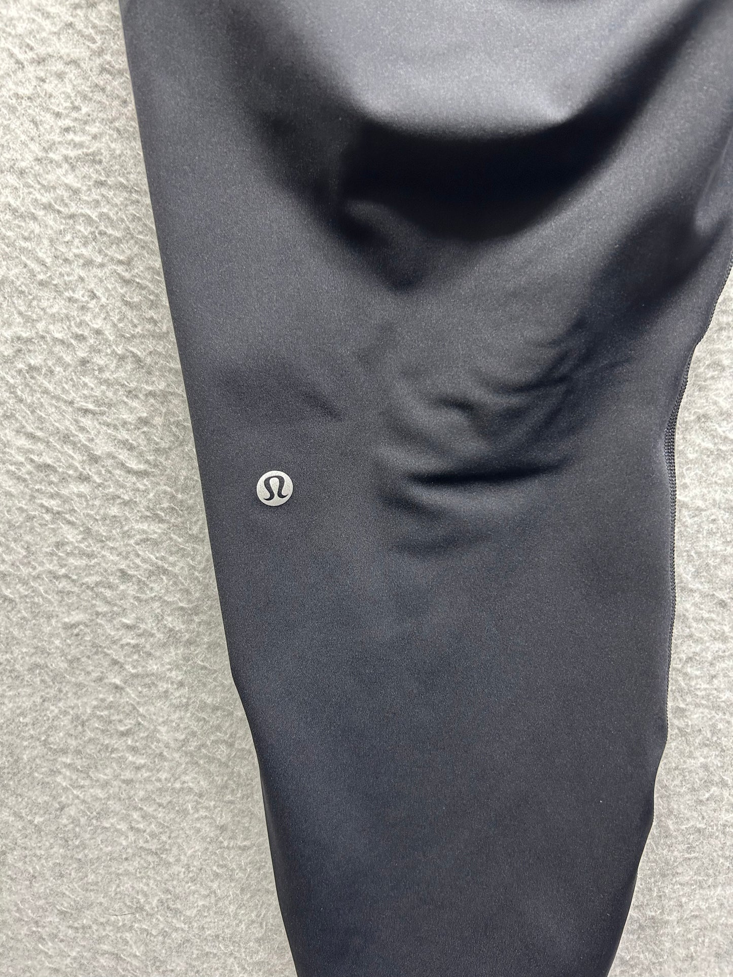 Lululemon Fast & Free 7/8 Tight II Nulux 23" Size 20 Black