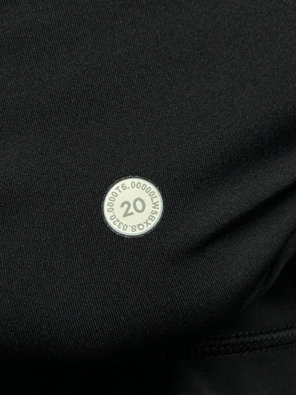 Lululemon Fast & Free 7/8 Tight II Nulux 23" Size 20 Black