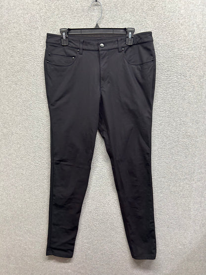 Lululemon ABC Pant Skinny Slim Size 32x33 Black