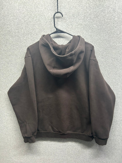 Lululemon Steady State Pullover Hoodie Size Large (Square) Brown