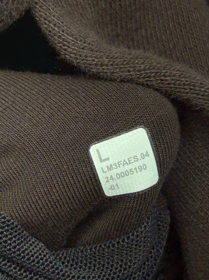 Lululemon Steady State Pullover Hoodie Size Large (Square) Brown