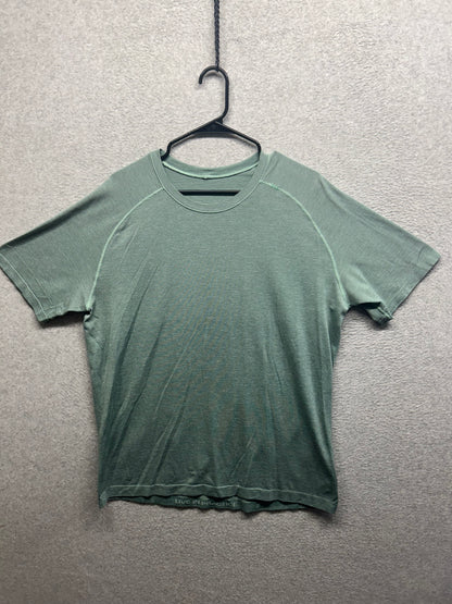 Lululemon Metal Vent Tech Surge Short Sleeve Size XL Mystic Green