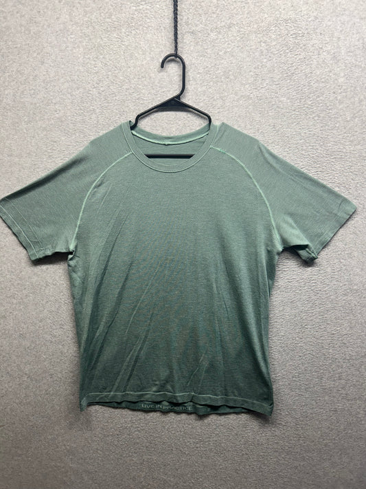Lululemon Metal Vent Tech Surge Short Sleeve Size XL Mystic Green
