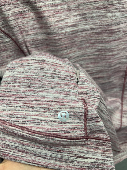 Lululemon Close to Crossing Long Sleeve Size Medium M Space Dye Camo Plumful Smoky Blush