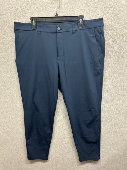 Lululemon ABC Slim-Fit Trouser Warpstreme Size 38x29 Iron Blue