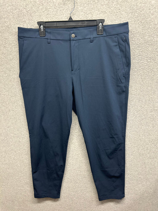 Lululemon ABC Slim-Fit Trouser Warpstreme Size 38x29 Iron Blue