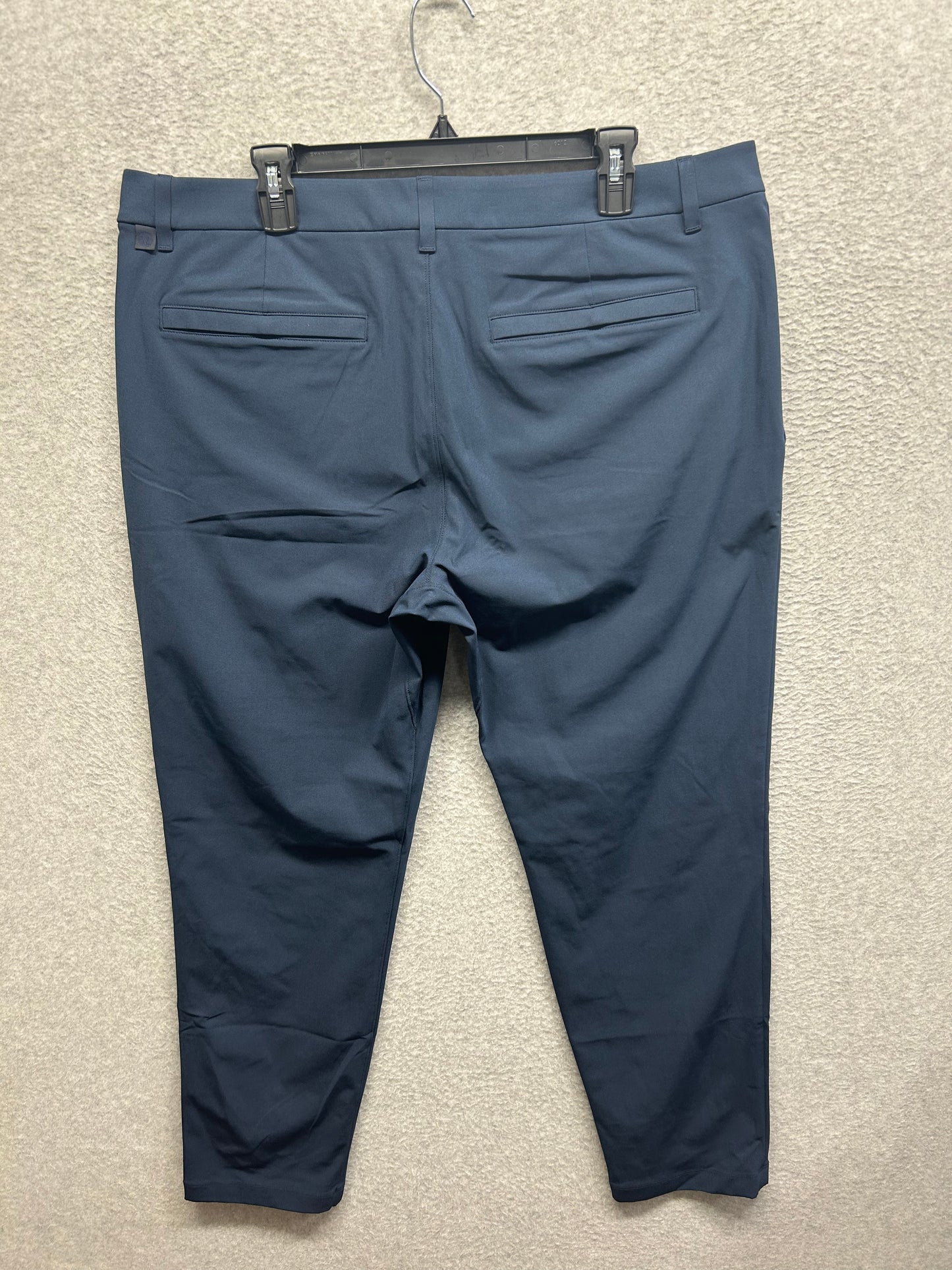 Lululemon ABC Slim-Fit Trouser Warpstreme Size 38x29 Iron Blue