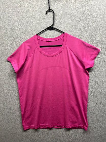 Lululemon Swiftly Tech Short Sleeve Scoop Size 18 Pink