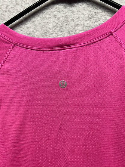 Lululemon Swiftly Tech Short Sleeve Scoop Size 18 Pink