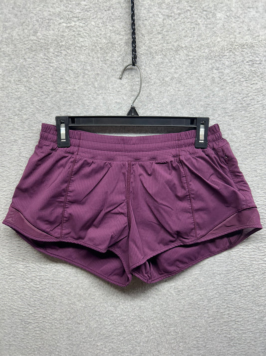 Lululemon Hotty Hot Short II 2.5" Size 8 Regal Plum