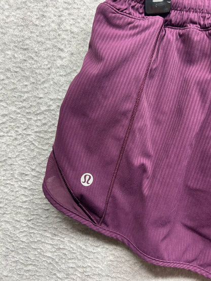 Lululemon Hotty Hot Short II 2.5" Size 8 Regal Plum