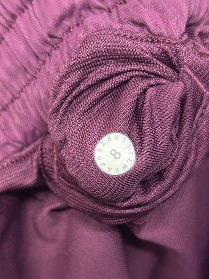 Lululemon Hotty Hot Short II 2.5" Size 8 Regal Plum