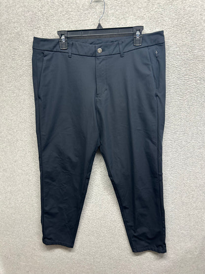 Lululemon Commission Pant Slim Warpstreme Size 36x28.5 Black