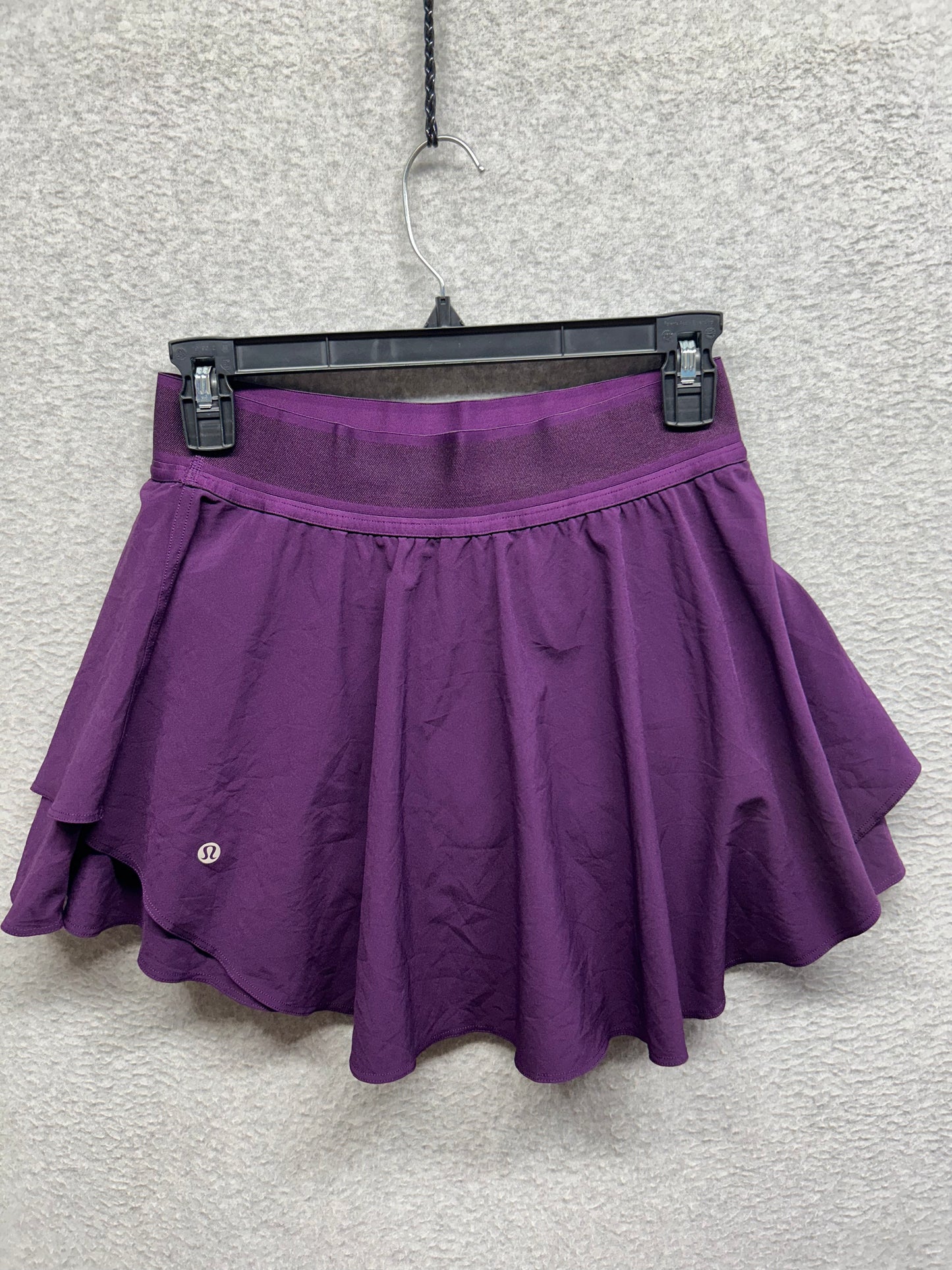 Lululemon Court Rival High-Rise Skirt Size 6 Dramatic Magenta (Square Dot)