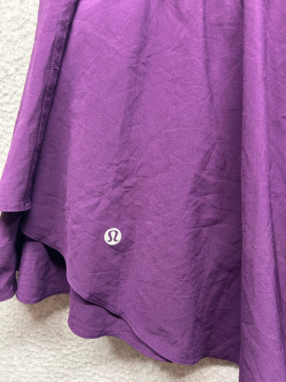 Lululemon Court Rival High-Rise Skirt Size 6 Dramatic Magenta (Square Dot)