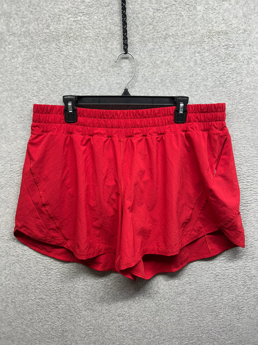 Lululemon Track That Short 5" Size 18 Dark Red