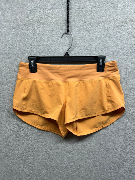 Lululemon Speed Up Short 2.5" Size 6 Monarch Orange