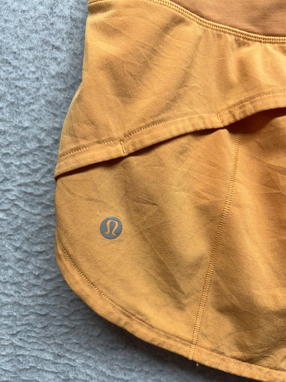 Lululemon Speed Up Short 2.5" Size 6 Monarch Orange