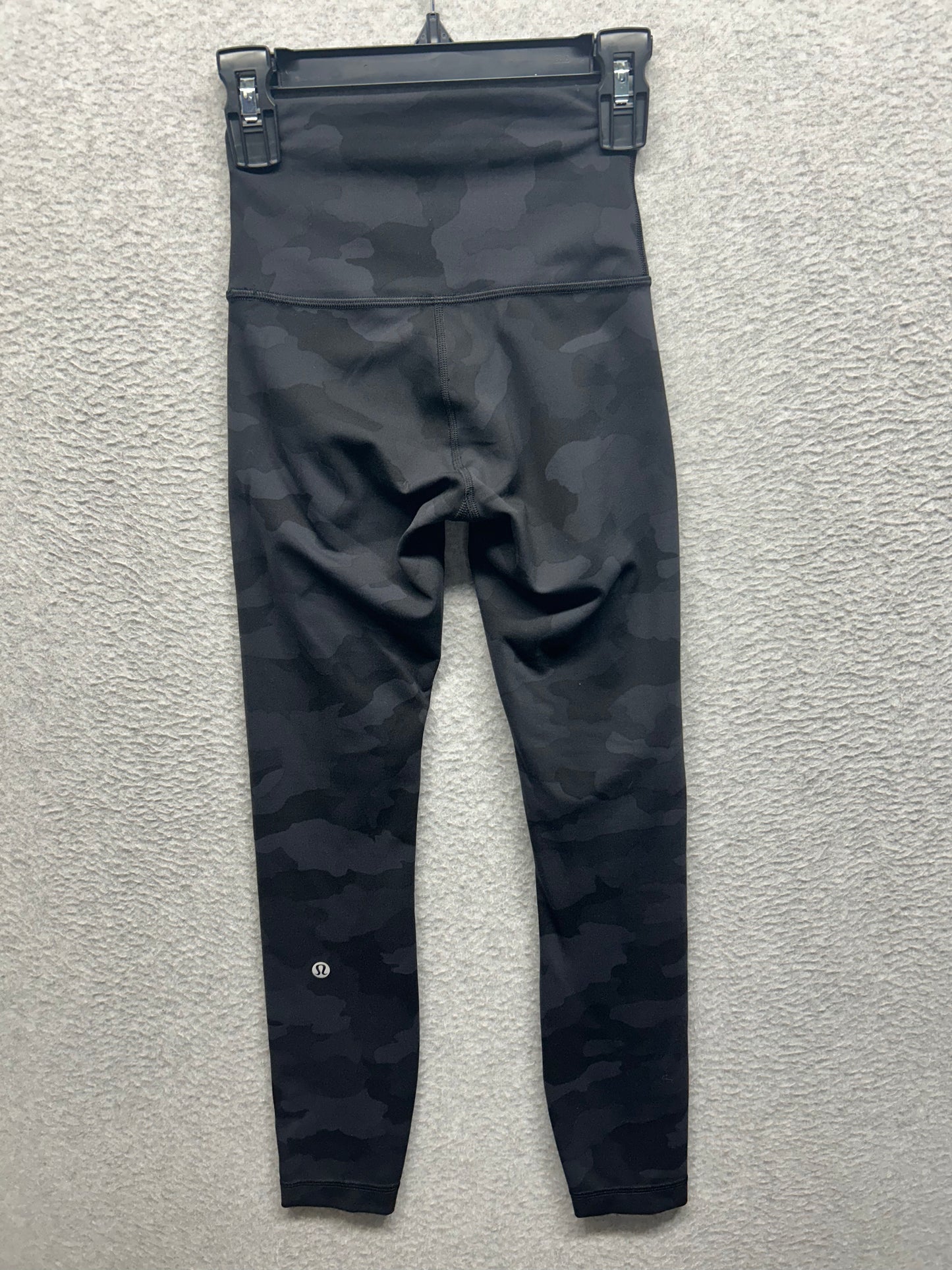 Lululemon Wunder Train High-Rise Tight 25" Size 0 (Square) Heritage 365 Camo Deep Coal Multi