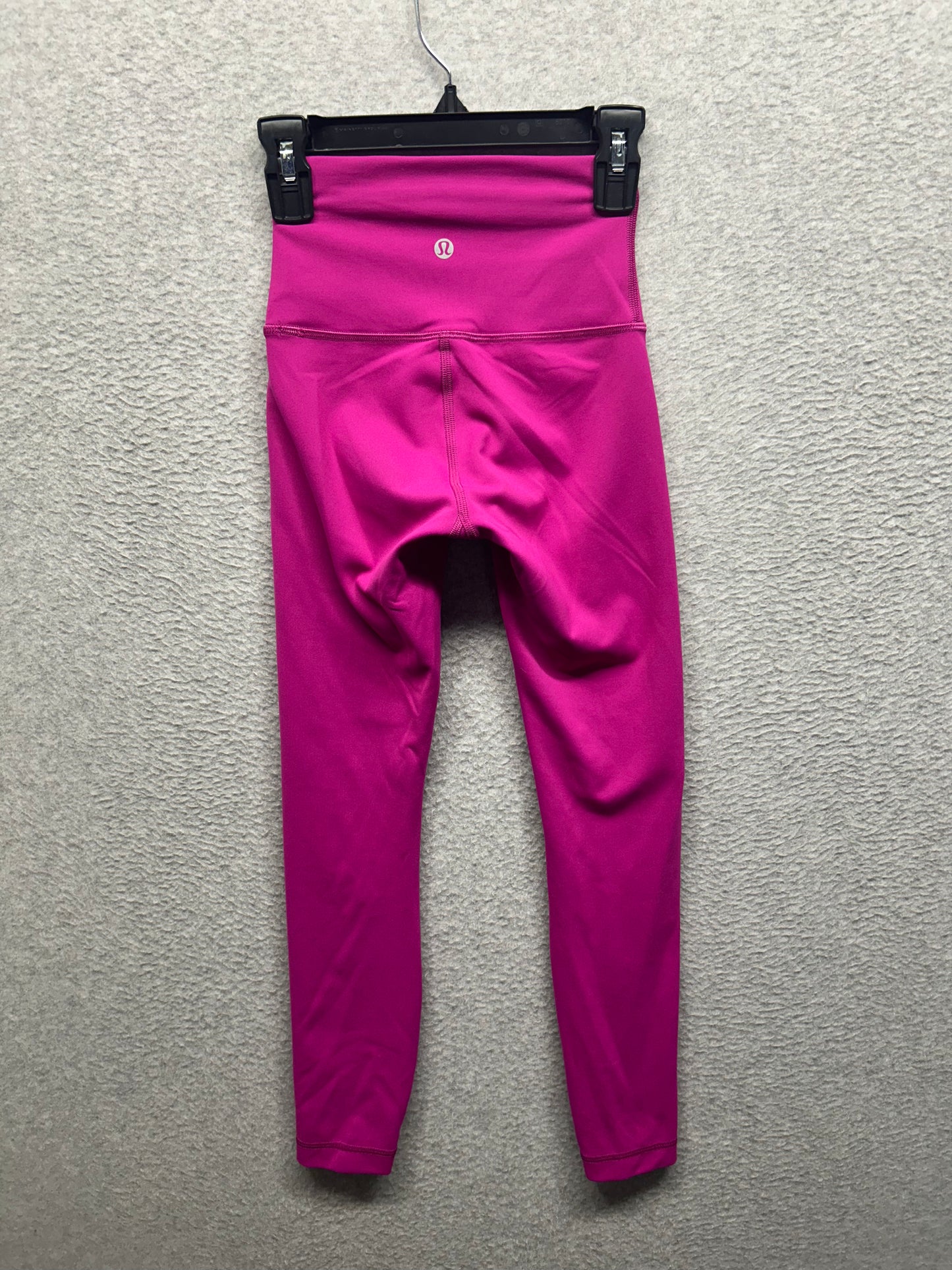 Lululemon Wunder Train High-Rise Tight 25" Size 0 Ripened Raspberry