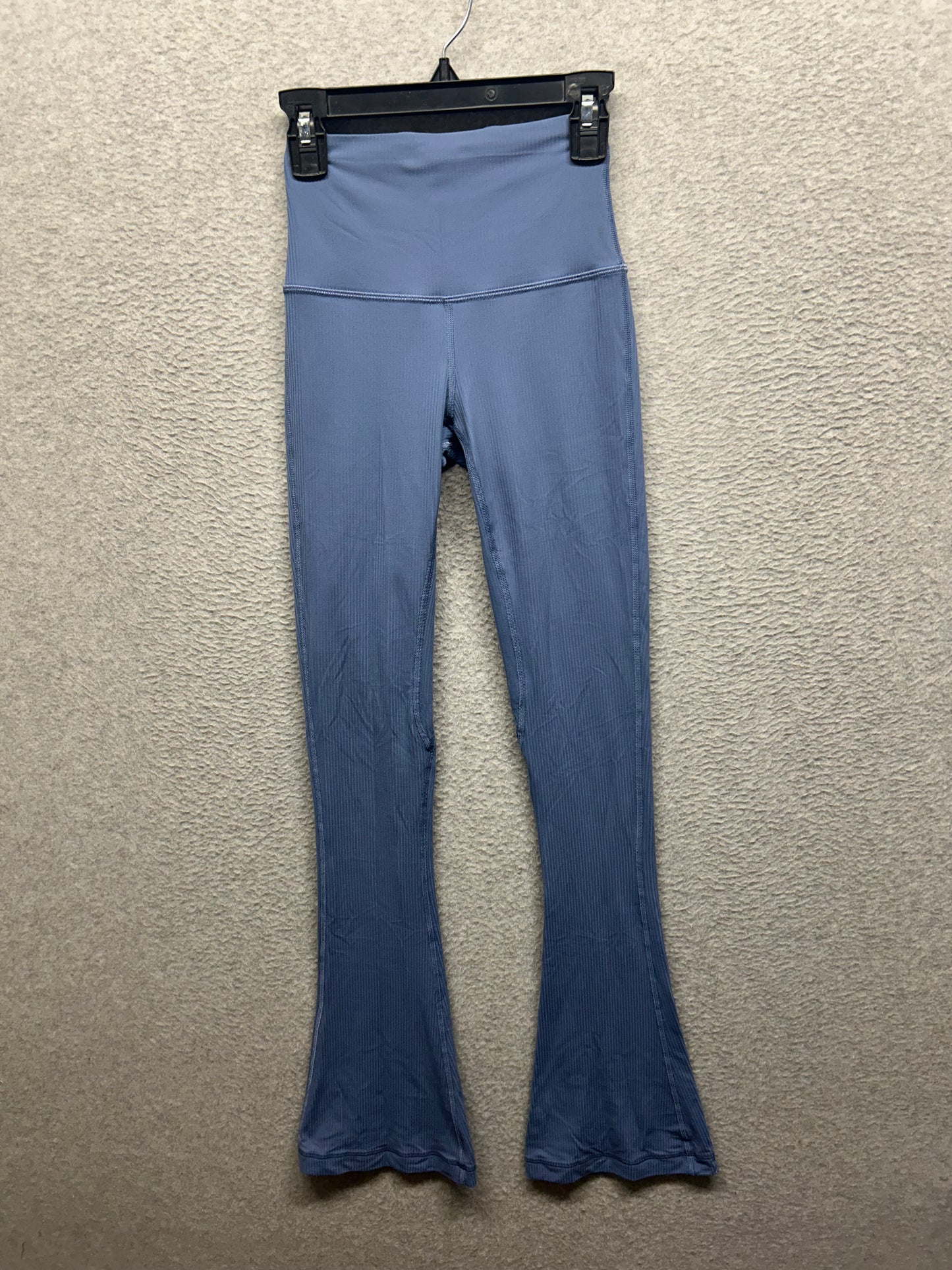 Lululemon Align High-Rise Ribbed Mini-Flare Pant Size 0 (Square) Oasis Blue