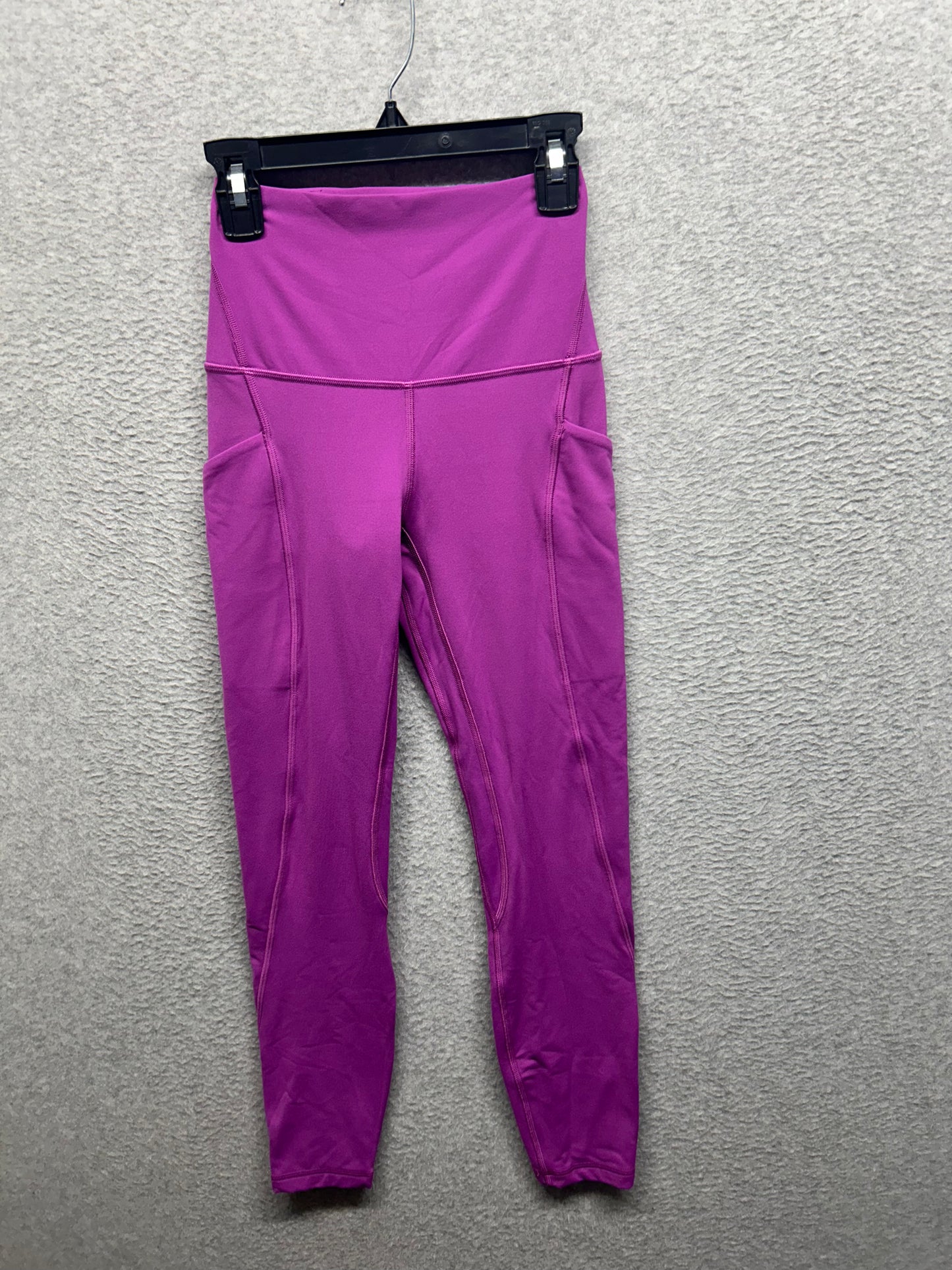 Lululemon Align High-Rise Pant with Pockets 25" Size 2 Vivid Plum