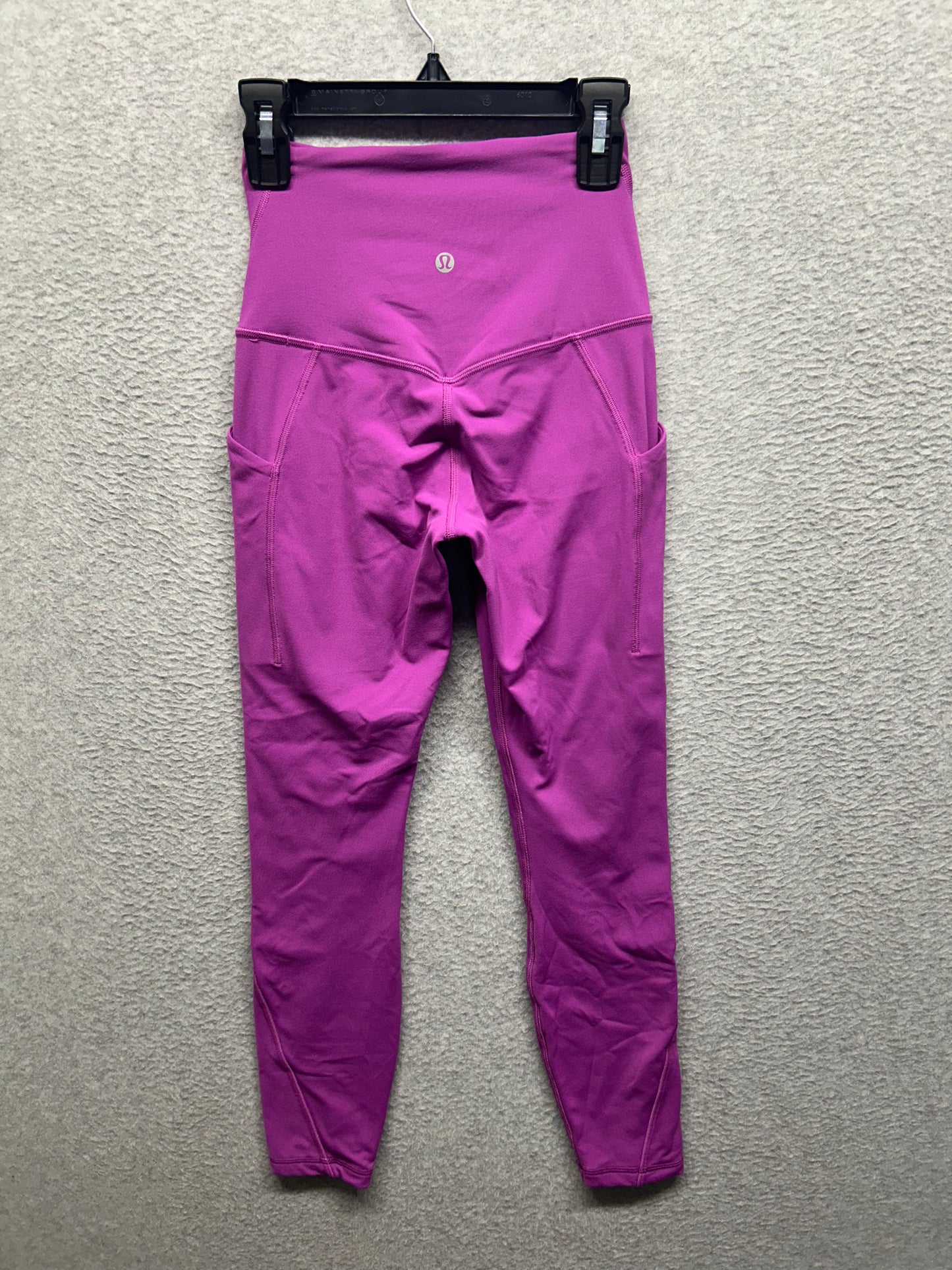Lululemon Align High-Rise Pant with Pockets 25" Size 2 Vivid Plum