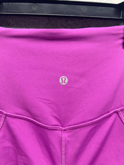 Lululemon Align High-Rise Pant with Pockets 25" Size 2 Vivid Plum