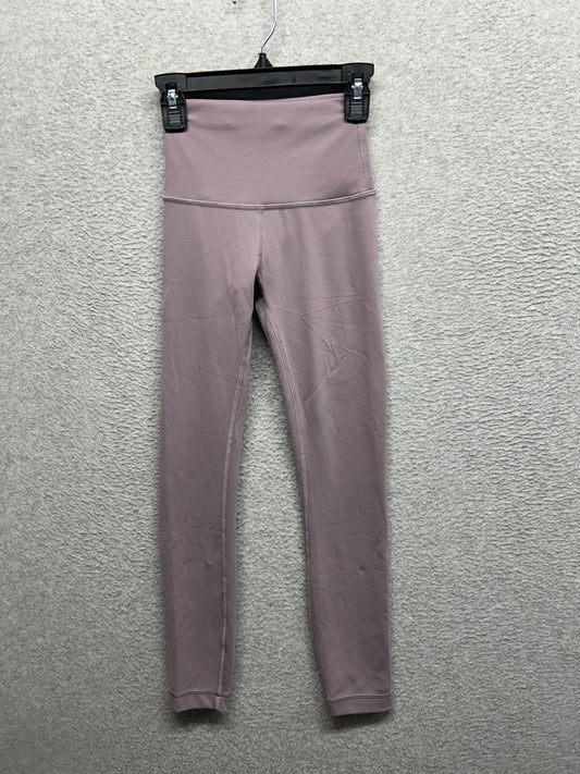 Lululemon Wunder Train High-Rise Tight 25" Size 0 (Square) Violet Verbena