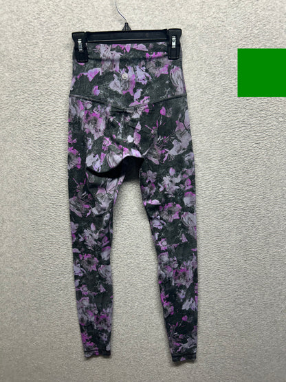 Lululemon Align Pant 28" Size 2 Floral Shift Multi