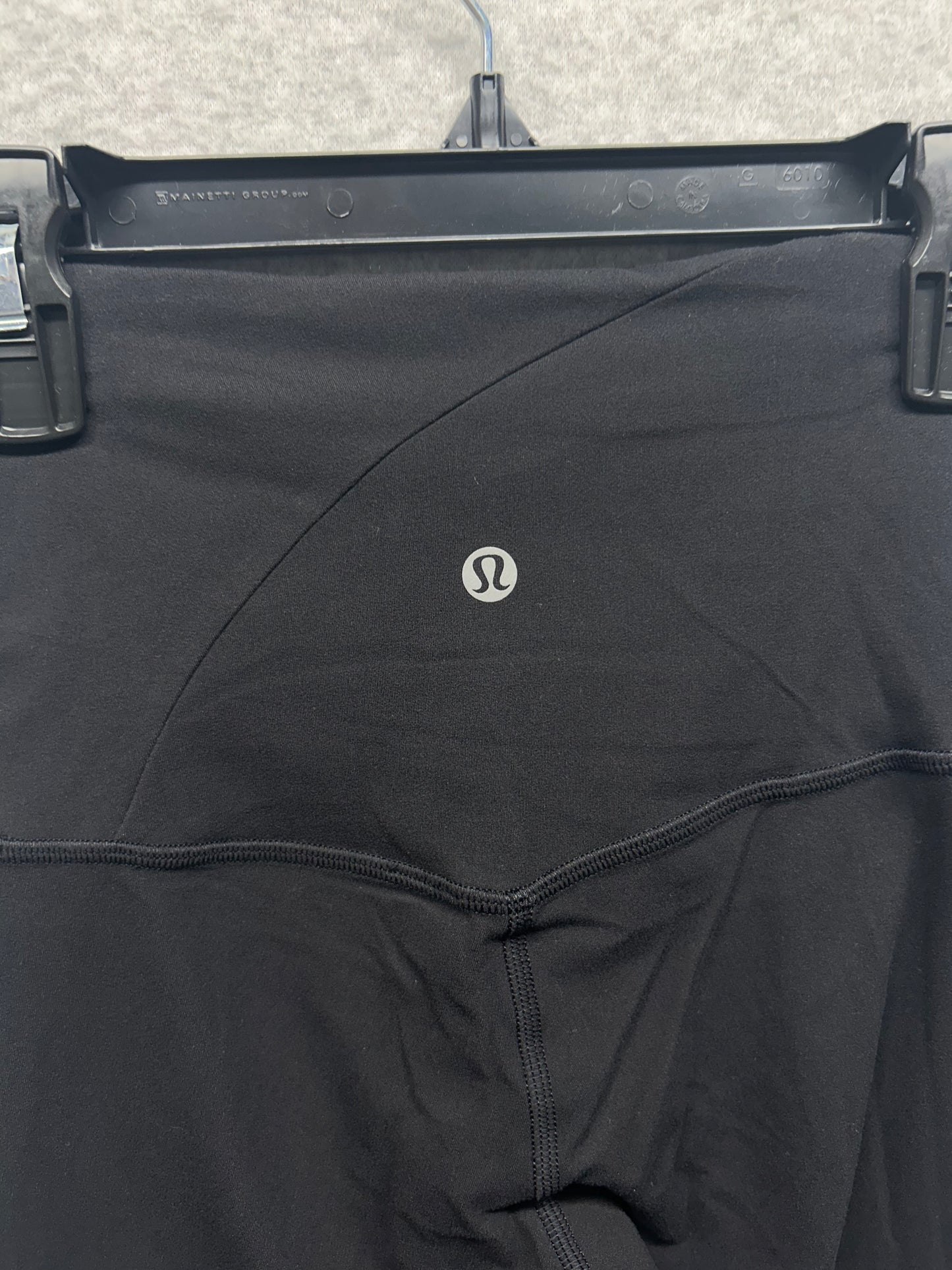 Lululemon Align High-Rise Ruched Waist Pant 25" Size 2 Black
